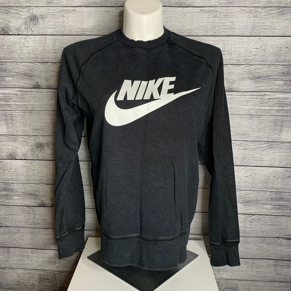 vintage black nike sweatshirt